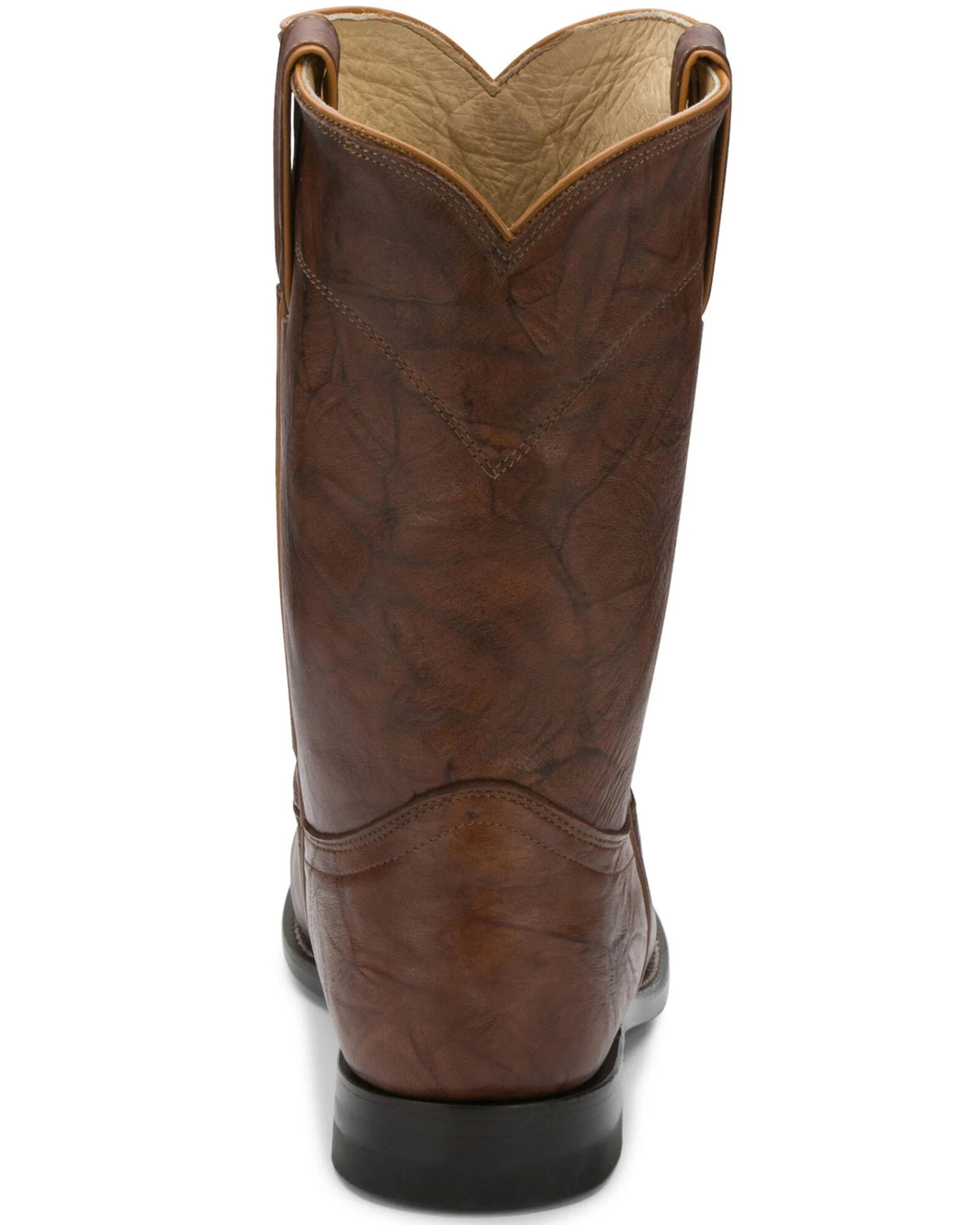 Justin Men's Deerlite Roper Western Boots 6 Justin Men's Deerlite Roper Western Boots - Image 4