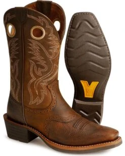 Ariat Men's Heritage Roughstock Western Performance Boots - Square Toe -Twisted X Sales 030102 41 D1