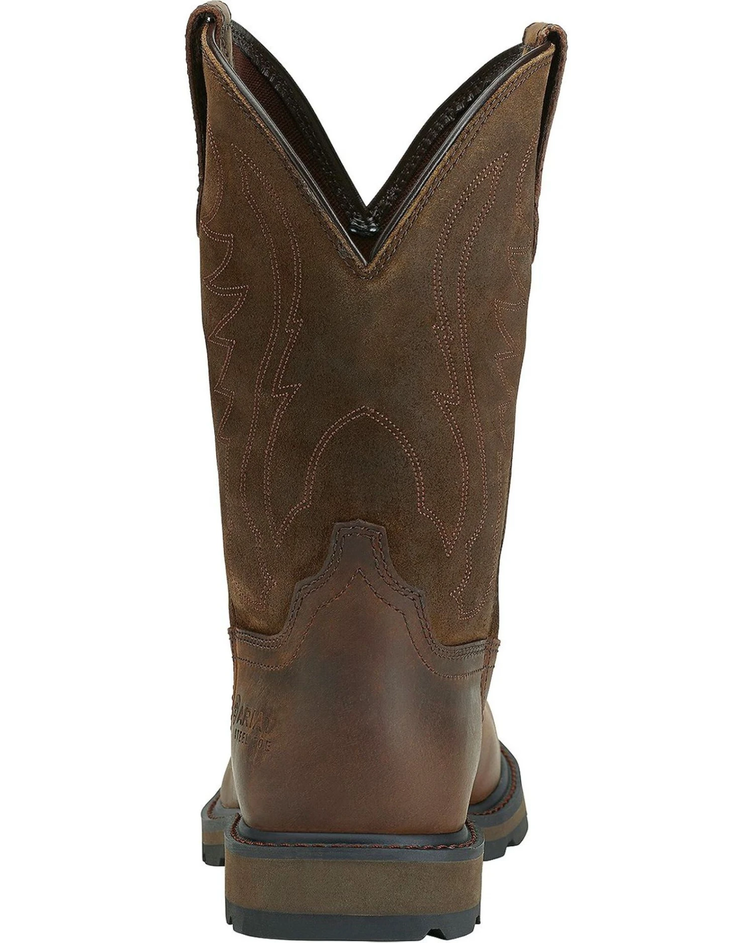 Ariat Men's Groundbreaker Pull On Work Boots - Steel Toe 6 Ariat Men's Groundbreaker Pull On Work Boots - Steel Toe - Image 4