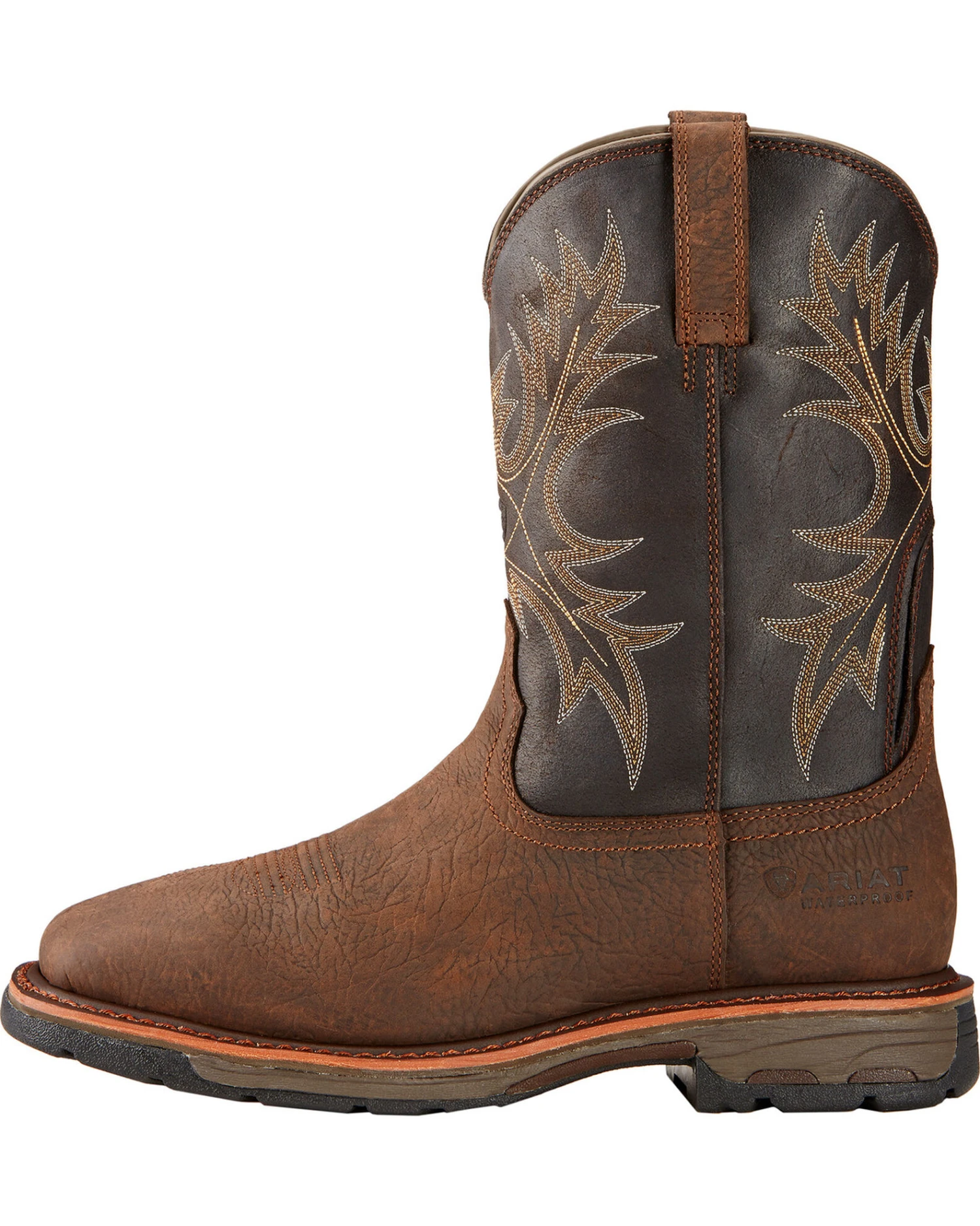 Ariat Men's Workhog H2O Western Work Boots - Soft Toe 4 Ariat Men's Workhog H2O Western Work Boots - Soft Toe - Image 2