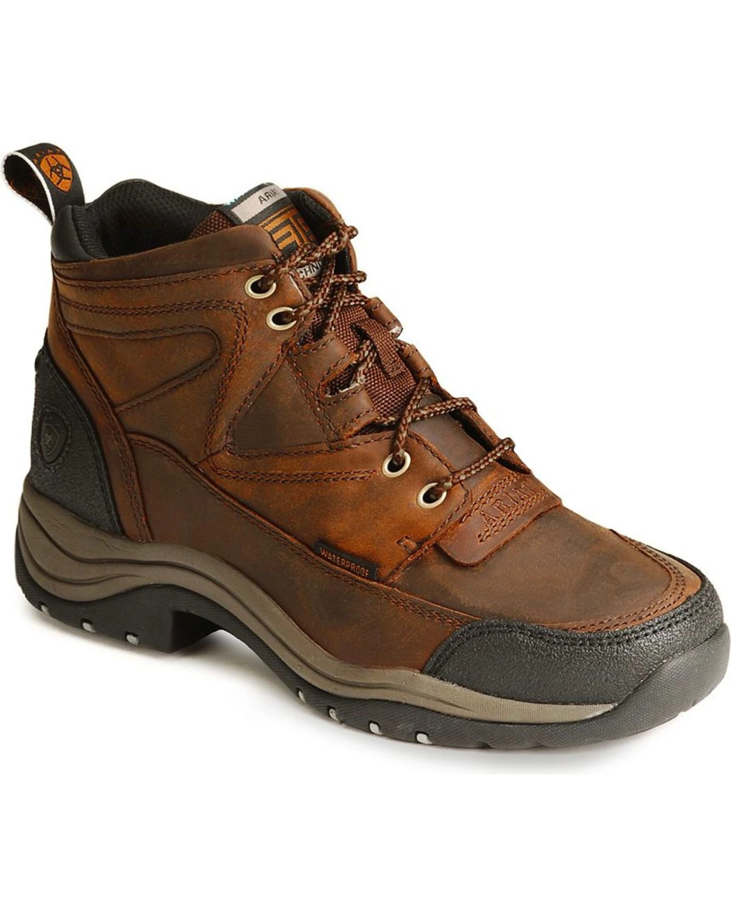 Ariat Women's Terrain H2O Waterproof Work Boots - Round Toe 3 Ariat Women's Terrain H2O Waterproof Work Boots - Round Toe