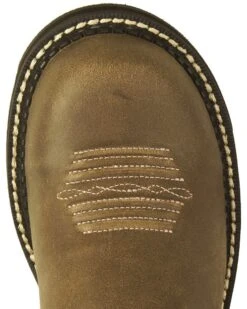 Ariat Fatbaby Brown Bomber Leather Boots - Crepe Sole -Twisted X Sales 031302 EZ TP