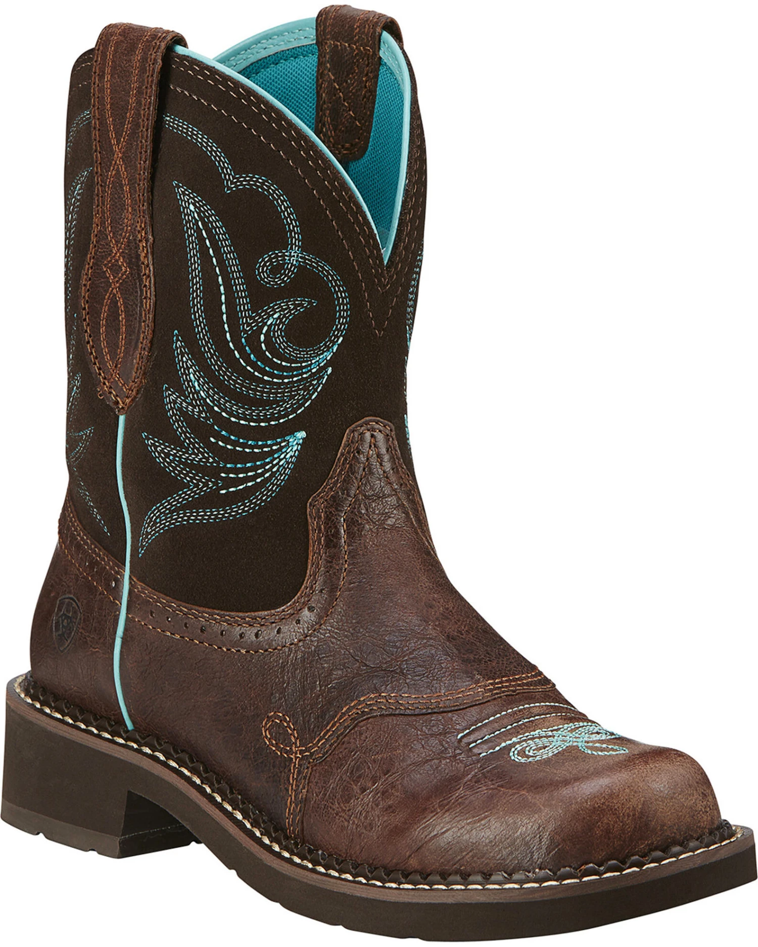 Ariat Women's Fatbaby Heritage Dapper Western Boots - Round Toe 3 Ariat Women's Fatbaby Heritage Dapper Western Boots - Round Toe