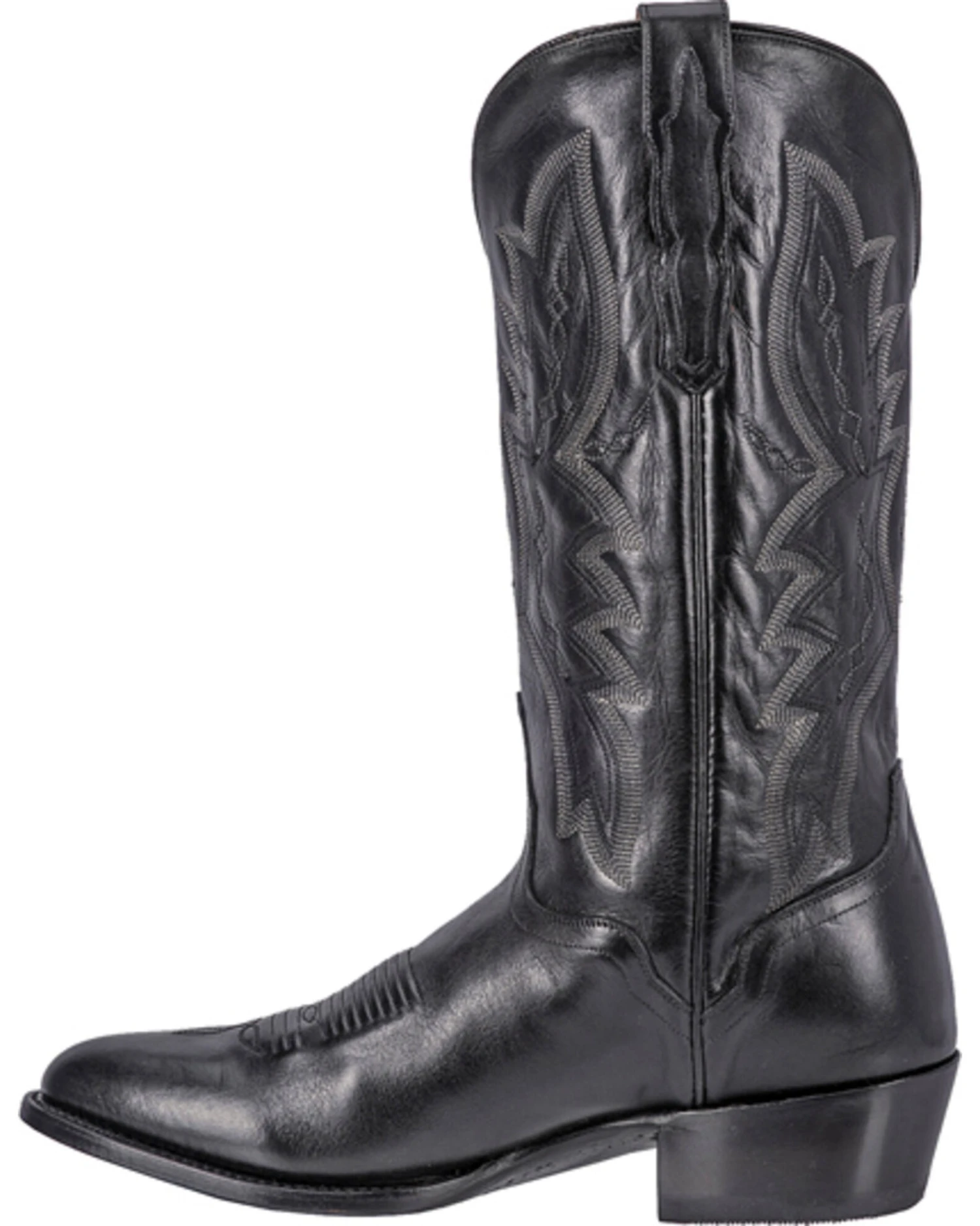 El Dorado Men's Round Toe Vanquished Calf Western Boots 5 El Dorado Men's Round Toe Vanquished Calf Western Boots - Image 3