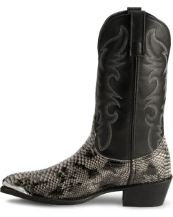 Laredo Men's Monty Snake Print Western Boots 11 Laredo Men's Monty Snake Print Western Boots -Twisted X Sales 038641 19 LT