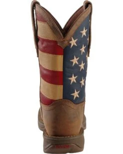 Rebel By Durango Men's Steel Toe American Flag Western Work Boots 15 Rebel By Durango Men's Steel Toe American Flag Western Work Boots -Twisted X Sales 038831 41 BK