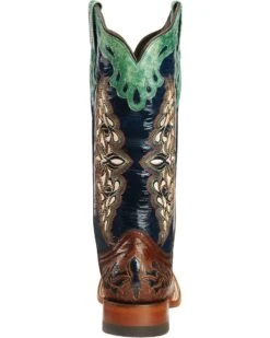 Lucchese Women's Handmade 1883 Amberlyn Full Quill Ostrich Western Boots - Square Toe 15 Lucchese Women's Handmade 1883 Amberlyn Full Quill Ostrich Western Boots - Square Toe -Twisted X Sales 045T32 AG BK