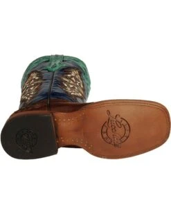 Lucchese Women's Handmade 1883 Amberlyn Full Quill Ostrich Western Boots - Square Toe 13 Lucchese Women's Handmade 1883 Amberlyn Full Quill Ostrich Western Boots - Square Toe -Twisted X Sales 045T32 AG BM