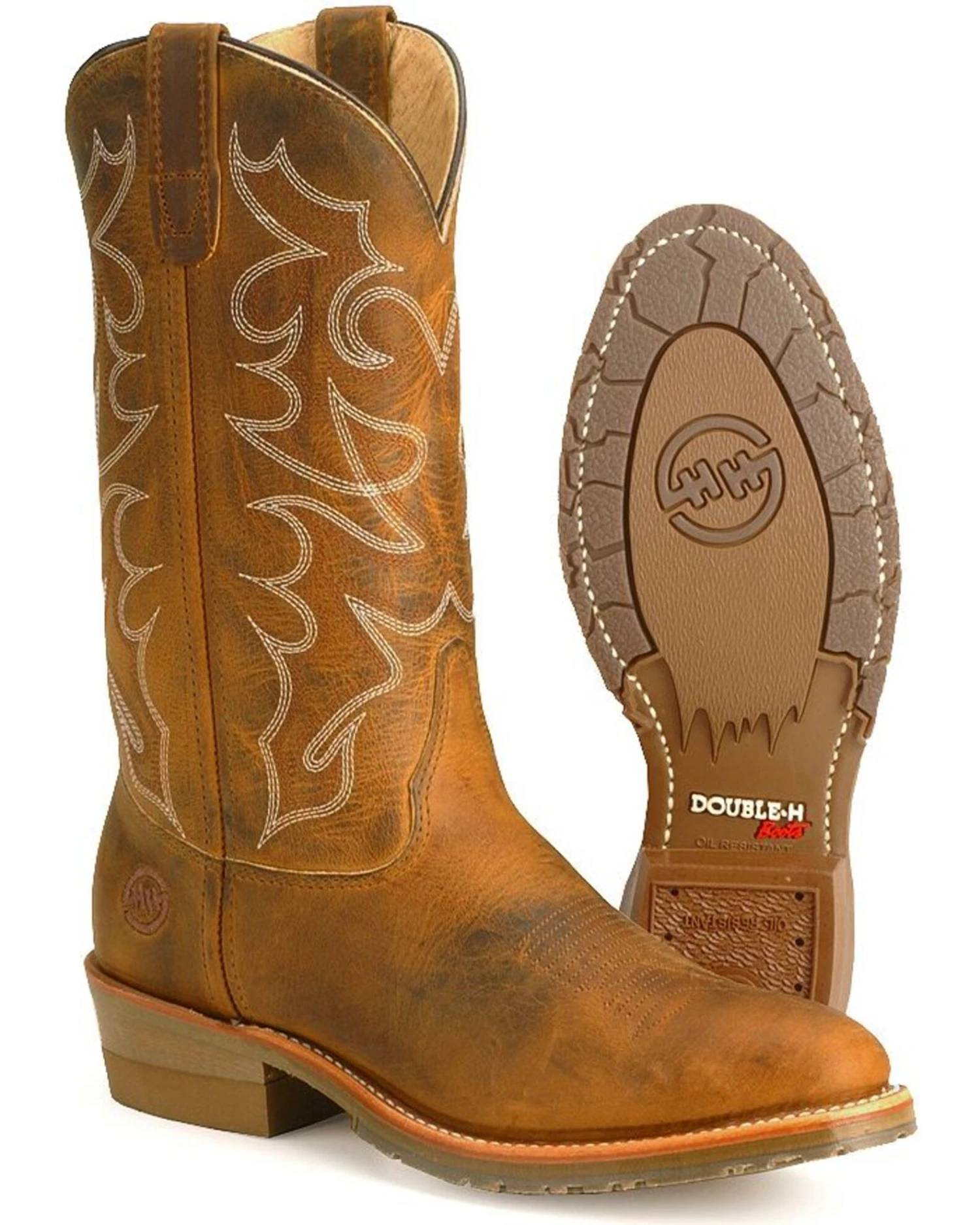 Double H Men's Gel Ice Work Boots - Soft Toe 4 Double H Men's Gel Ice Work Boots - Soft Toe - Image 2