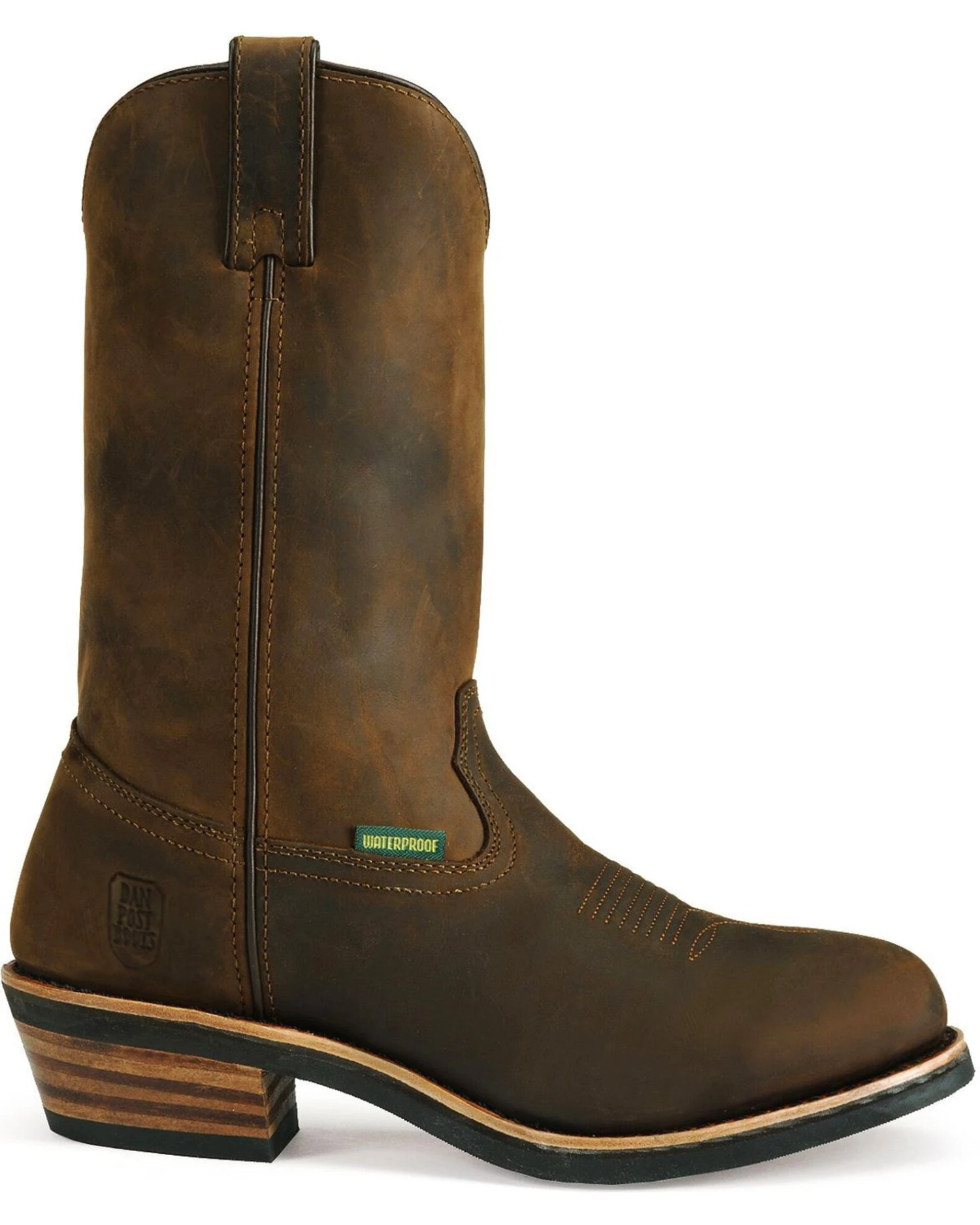 Dan Post Men's Albuquerque Waterproof Western Work Boots - Soft Toe 10 Dan Post Men's Albuquerque Waterproof Western Work Boots - Soft Toe - Image 8