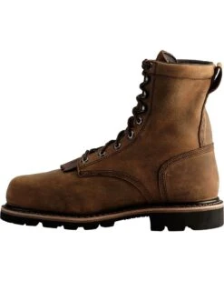 Justin Men's Pulley Waterproof MetGuard 8" Lace-Up Work Boots - Composite Toe 11 Justin Men's Pulley Waterproof MetGuard 8" Lace-Up Work Boots - Composite Toe -Twisted X Sales 050D00 41 LT