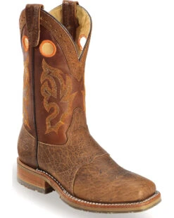 Double H Men's Domestic I.C.E. Roper Boots - Steel Toe