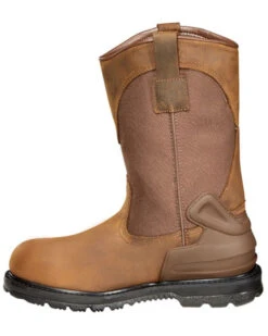 Carhartt Water Repellent Wellington Pull On Work Boots - Steel Toe 9 Carhartt Water Repellent Wellington Pull On Work Boots - Steel Toe -Twisted X Sales 050J23 FV P3