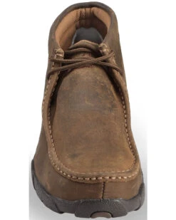 Twisted X Men's Driving Mocs Steel Toe Lace-Up Work Shoes -Twisted X Sales 050K11 41 FT