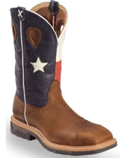 Twisted X Men's 12" Lite Cowboy Flag Steel Toe Work Boots