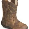Old West Toddler Boys' Crazy Horse Boots - Round Toe 2 Old West Toddler Boys' Crazy Horse Boots - Round Toe -Twisted X Sales 053334 K8 P1