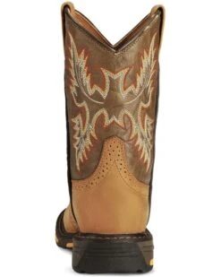 Ariat Boys' Workhog Western Boots - Square Toe -Twisted X Sales 053710 BR BK