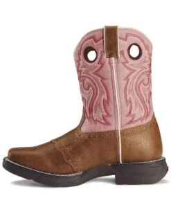 Durango Girls' Western Boots - Square Toe 10 Durango Girls' Western Boots - Square Toe -Twisted X Sales 053748 22 LT