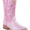 Roper Kid's Checkered Western Boots 2 Roper Kid's Checkered Western Boots -Twisted X Sales 053848 63 P1