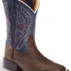 Ariat Boys' Royal Blue Quickdraw Western Boots - Square Toe -Twisted X Sales 053A07 41 P1
