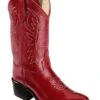 Old West Girls' Red Leather Western Boots - Pointed Toe 2 Old West Girls' Red Leather Western Boots - Pointed Toe -Twisted X Sales 053C67 70 P1