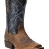 Ariat Boys' Tombstone Western Boots - Broad Square Toe 1 Ariat Boys' Tombstone Western Boots - Broad Square Toe -Twisted X Sales 053D31 B8 P1
