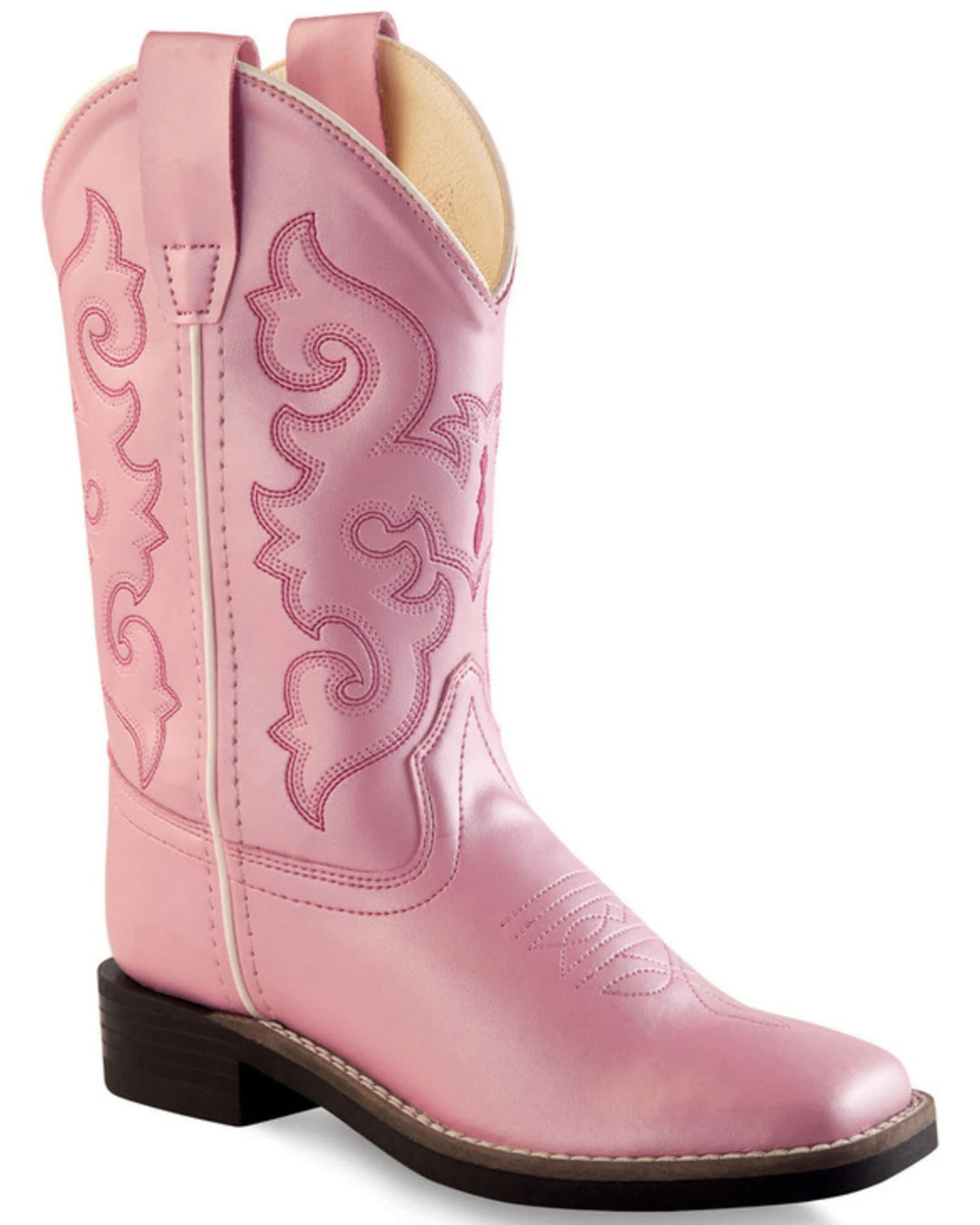 Old West Girls' Western Boots - Square Toe 3 Old West Girls' Western Boots - Square Toe