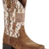 Ariat Boys' Patriot Western Boots - Broad Square Toe  -Twisted X Sales 053V35 41 P1