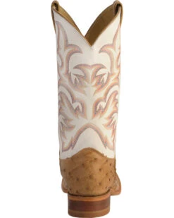 Justin Men's AQHA Remuda Full Quill Ostrich Exotic Boots -Twisted X Sales 066710 22 BK