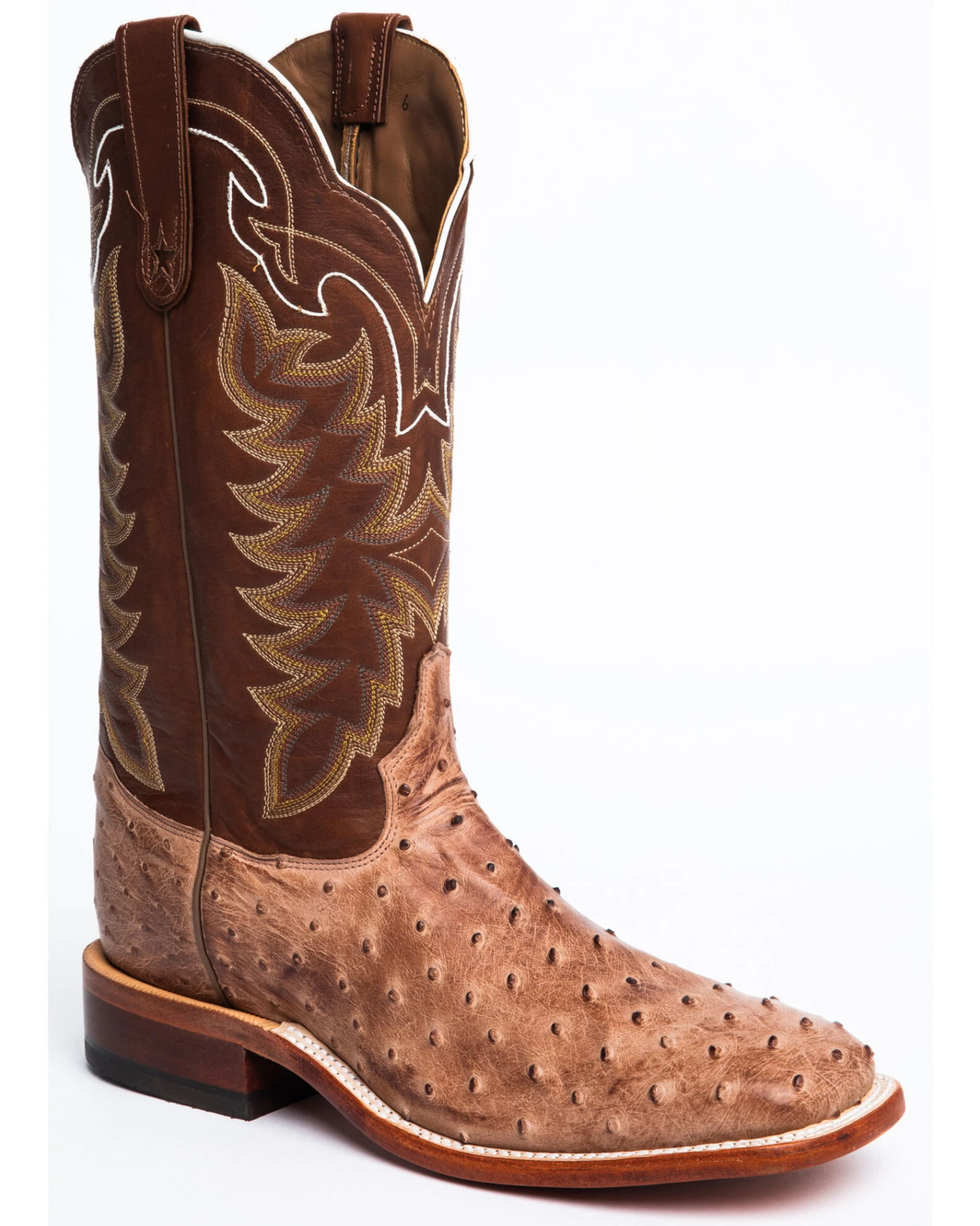 Tony Lama Men's San Saba Full Quill Ostrich Exotic Boots 4 Tony Lama Men's San Saba Full Quill Ostrich Exotic Boots - Image 2