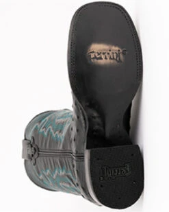 Ferrini Men's Full-Quill Ostrich Embroidered Western Boots - Broad Square Toe 15 Ferrini Men's Full-Quill Ostrich Embroidered Western Boots - Broad Square Toe -Twisted X Sales 066845 89 P7