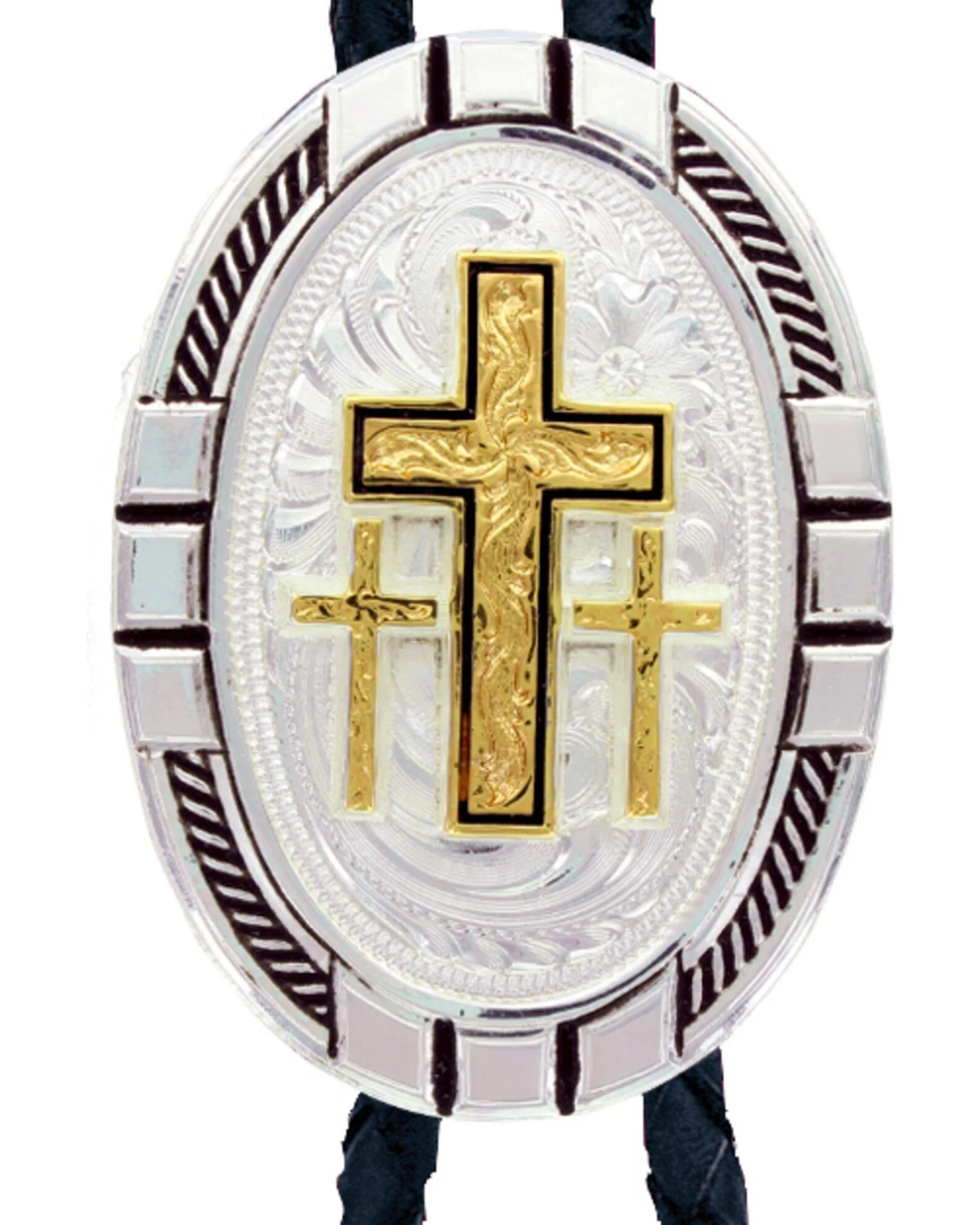 Montana Silversmiths New Traditions Four Directions Cross Bolo Tie 3 Montana Silversmiths New Traditions Four Directions Cross Bolo Tie
