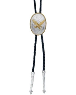 Montana Silversmiths Men's Eagle Bolo Tie 5 Montana Silversmiths Men's Eagle Bolo Tie -Twisted X Sales 1022H6 94 D1