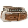 Nocona Belt Co. Men's Hair-on Hide Concho Belt 2 Nocona Belt Co. Men's Hair-on Hide Concho Belt -Twisted X Sales 120364 19 P1
