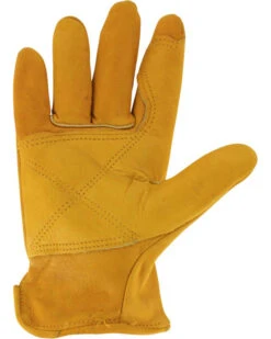 Cody James® Men's Gold Grain Cowhide Work Gloves -Twisted X Sales 2000043170 290 P2
