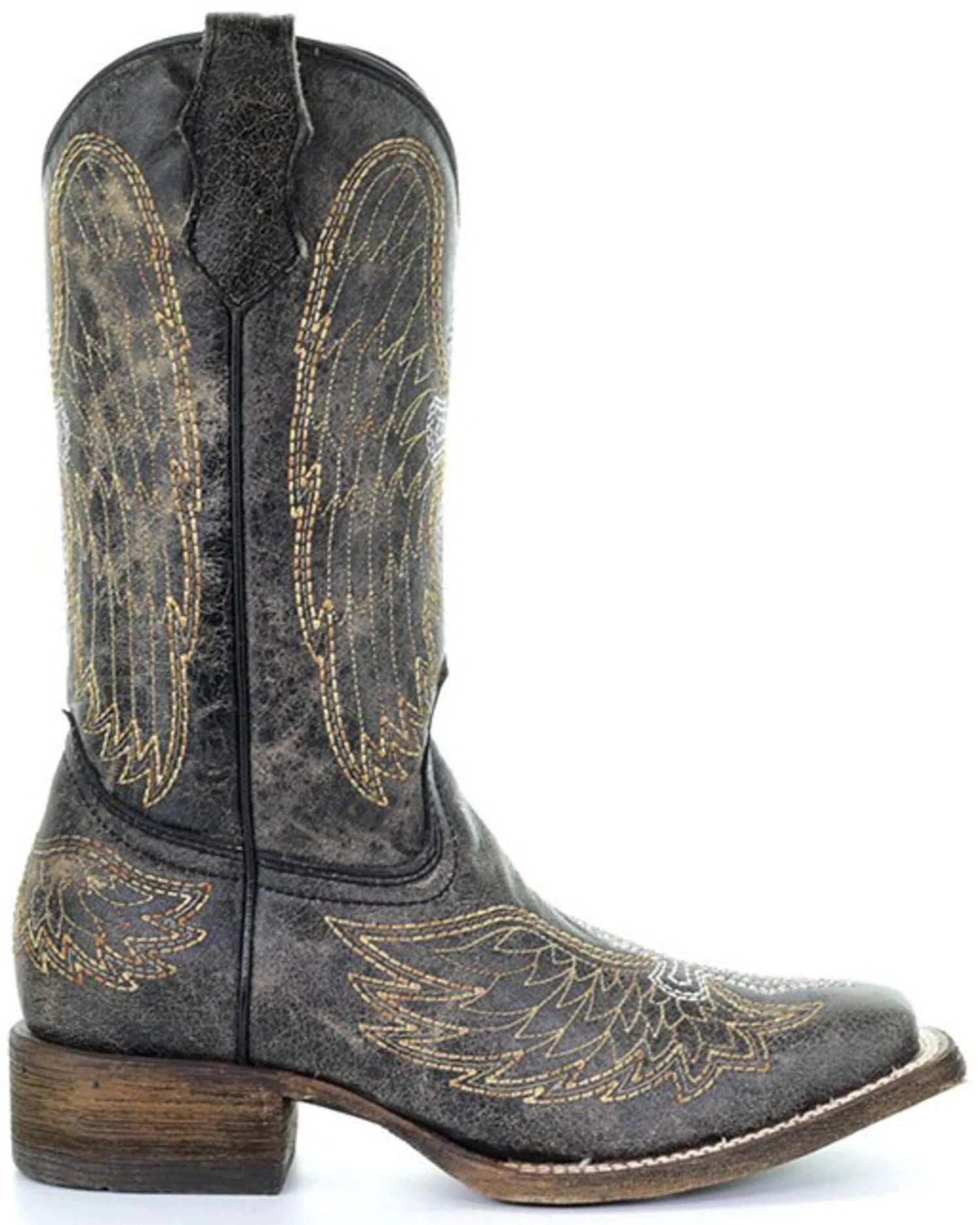 Corral Boys' Goldie Winged Western Boots - Square Toe 4 Corral Boys' Goldie Winged Western Boots - Square Toe - Image 2