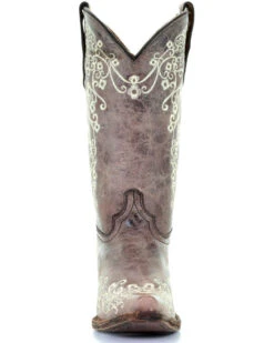 Corral Girls' Scroll Embroidery Western Boots -Twisted X Sales 2000108611 200 FT
