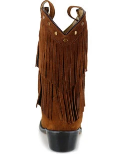 Shyanne® Girls' Fringe Snip Toe Western Boots -Twisted X Sales 2000204948 200 BK