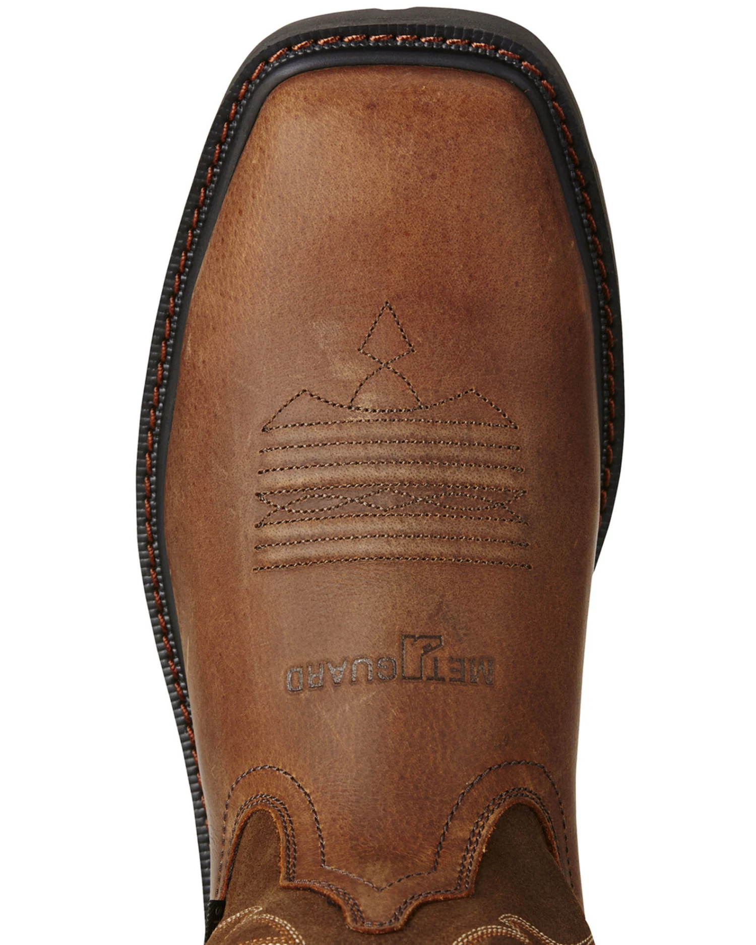 Ariat Men's Groundbreaker Metguard Western Work Boots - Steel Toe 6 Ariat Men's Groundbreaker Metguard Western Work Boots - Steel Toe - Image 4