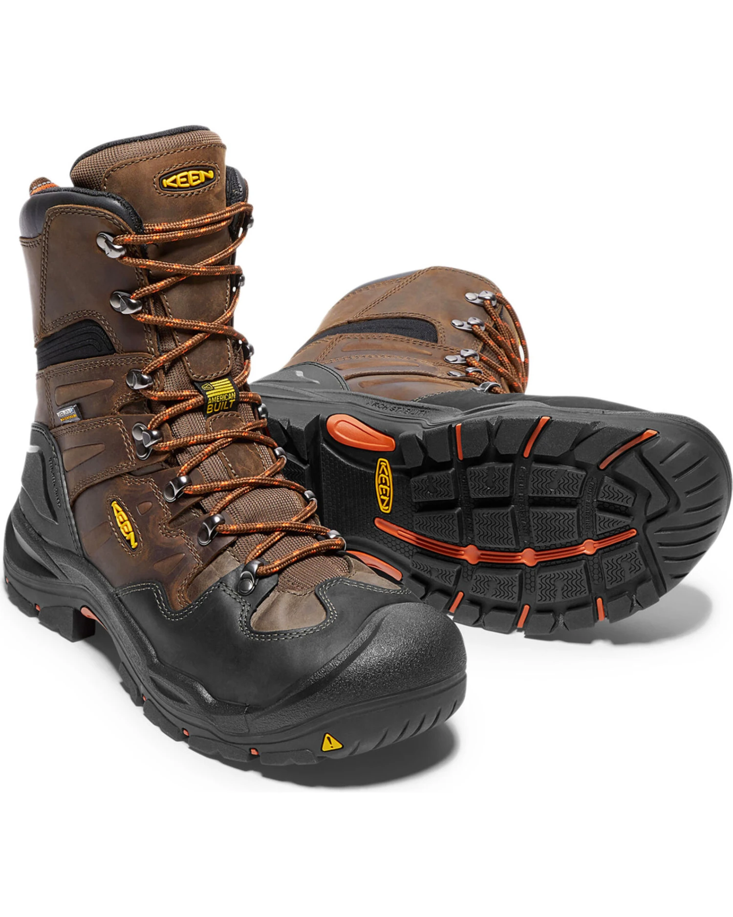 Keen Men's Coburg 8" Waterproof Boots - Steel Toe 4 Keen Men's Coburg 8" Waterproof Boots - Steel Toe - Image 2