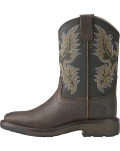 Ariat Youth Boys' Workhog Bruin Western Boots -Twisted X Sales 2000216414 200 LT