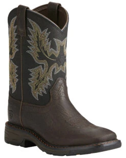Ariat Youth Boys' Workhog Bruin Western Boots