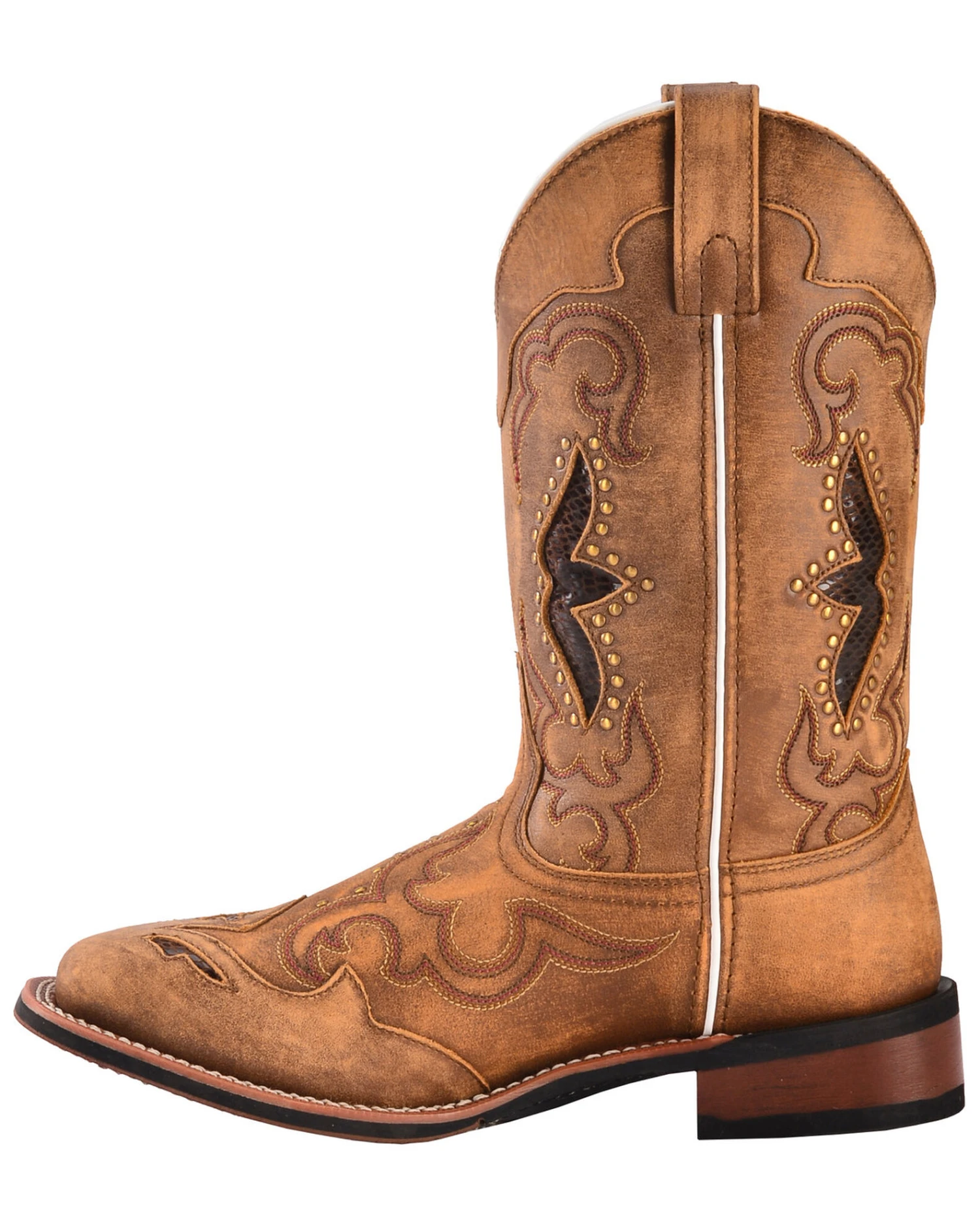 Laredo Women's Spellbound Western Performance Boots - Broad Square Toe 7 Laredo Women's Spellbound Western Performance Boots - Broad Square Toe - Image 5