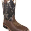 Smoky Mountain Boys' Blaze Kid Western Boot - Broad Square Toe 2 Smoky Mountain Boys' Blaze Kid Western Boot - Broad Square Toe -Twisted X Sales 2000217613 200 P1