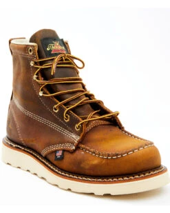 Thorogood Men's 6" American Heritage MAXwear Made In The USA Wedge Sole Work Boots - Soft Toe