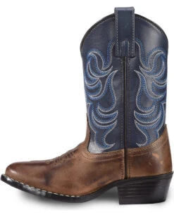 Cody James Boys' Two-Tone Embroidered Western Boots - Round Toe 10 Cody James Boys' Two-Tone Embroidered Western Boots - Round Toe -Twisted X Sales 2000221649 200 LT