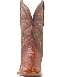 El Dorado Men's Handmade Full Quill Ostrich Stockman Boots - Broad Square Toe 11 El Dorado Men's Handmade Full Quill Ostrich Stockman Boots - Broad Square Toe -Twisted X Sales 2000221953 221 FT