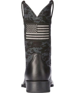 Ariat Men's Camo Sport Patriot Western Performance Boots - Broad Square Toe 11 Ariat Men's Camo Sport Patriot Western Performance Boots - Broad Square Toe -Twisted X Sales 2000222875 001 BK