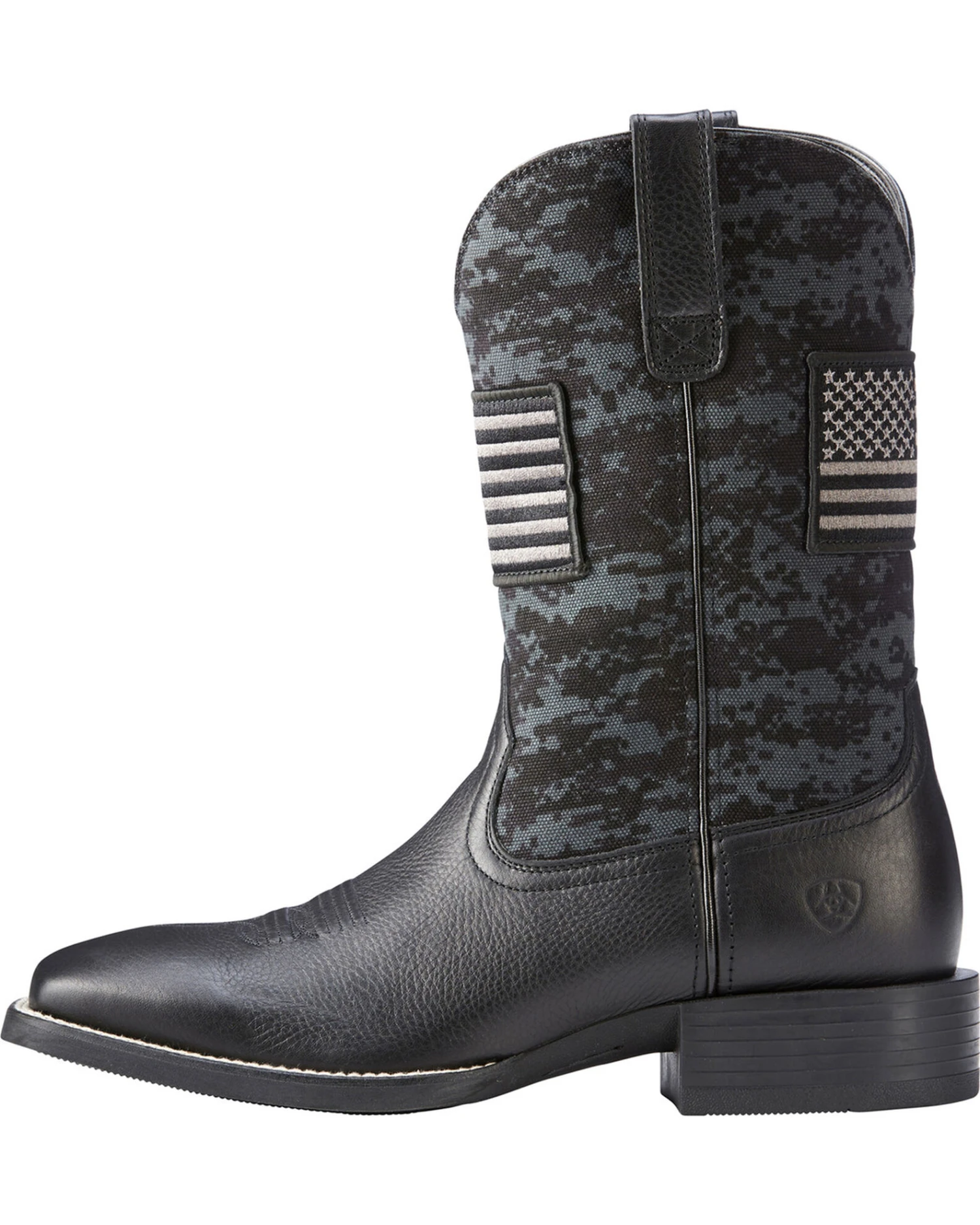 Ariat Men's Camo Sport Patriot Western Performance Boots - Broad Square Toe 4 Ariat Men's Camo Sport Patriot Western Performance Boots - Broad Square Toe - Image 2