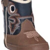 Double Barrel Infant Boys' Trace Baby Bucker Boots - Round Toe -Twisted X Sales 2000226869 200 P1